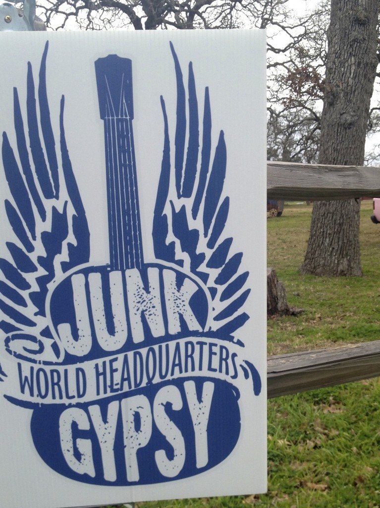 Junk Gypsies Store Sign | Round Top