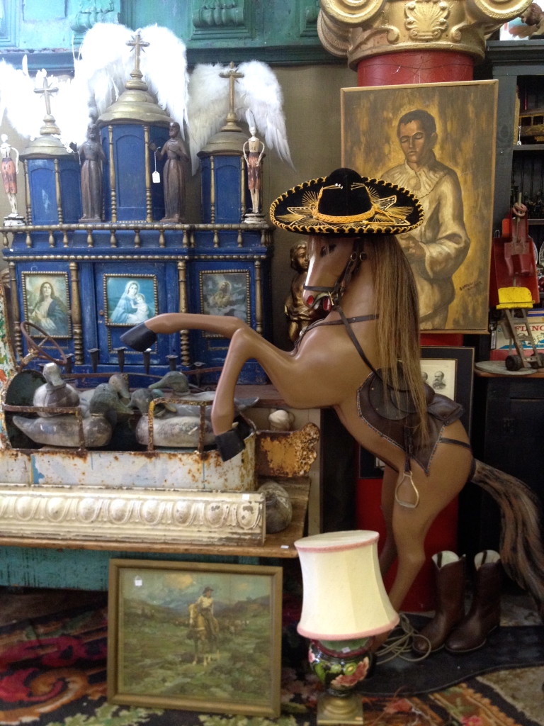 Round Top Antique Shopping