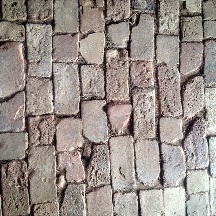 Marburger brick floor