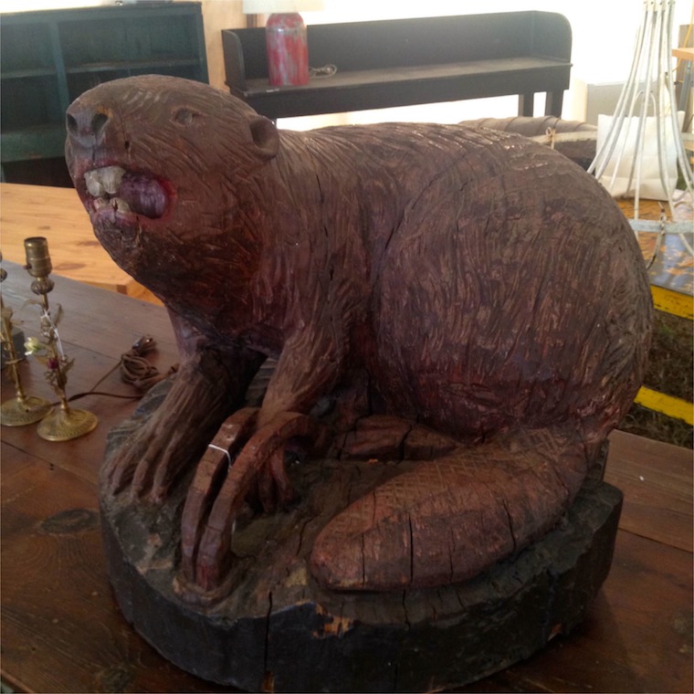 Carved Beaver