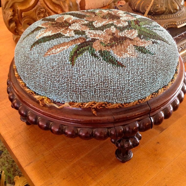 Beaded Stool