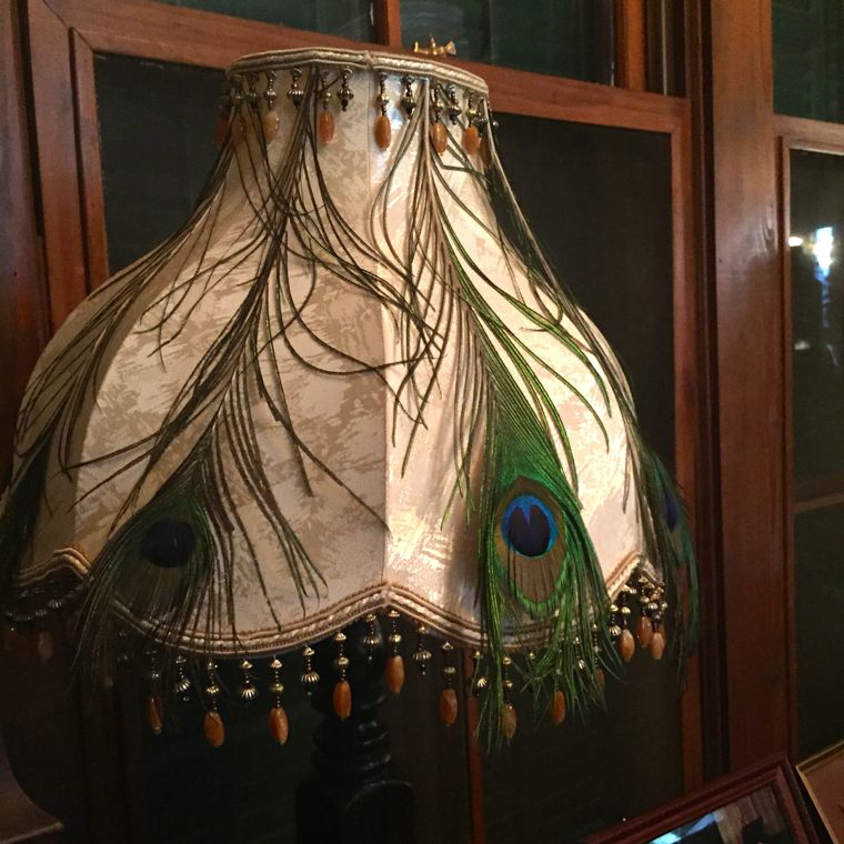 Hidden Festival Peacock Lampshade