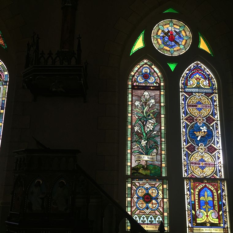 Painted Churches Stained Glass